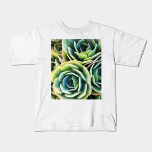 Succulent Rose Kids T-Shirt